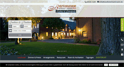 Desktop Screenshot of landhotel-bartmann.de